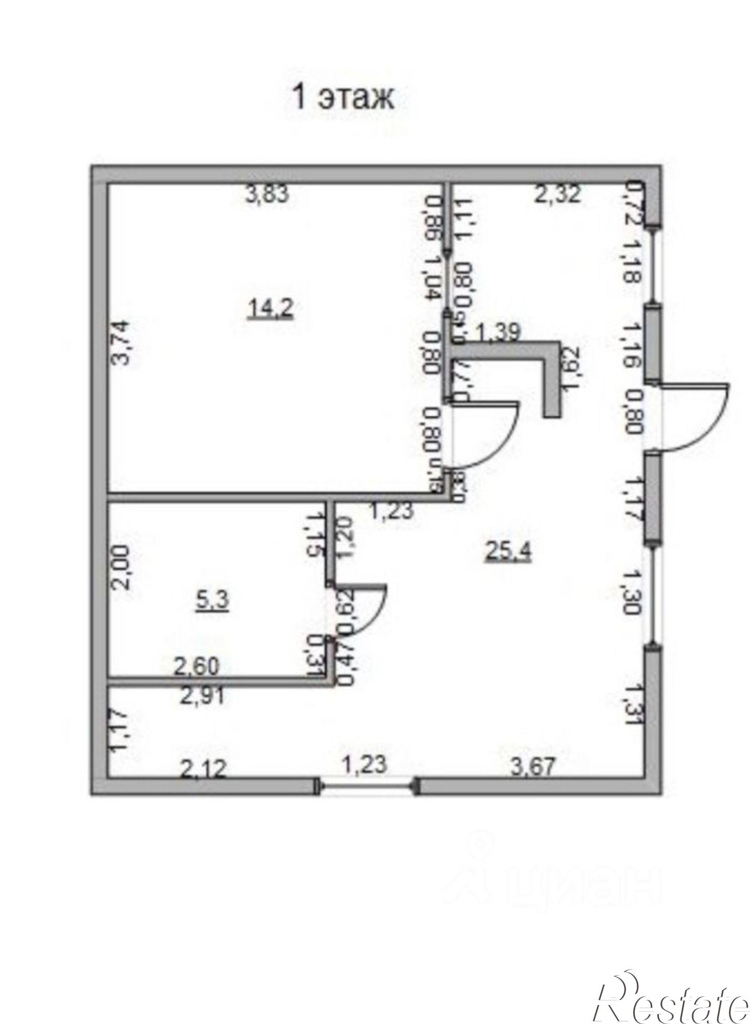 Купить дачу, дом, коттедж за 1 100 000 рублей на СНТ № 19, 84