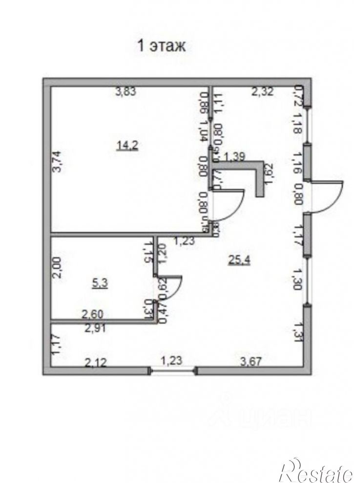 Коттедж/дом СНТ № 19, 84