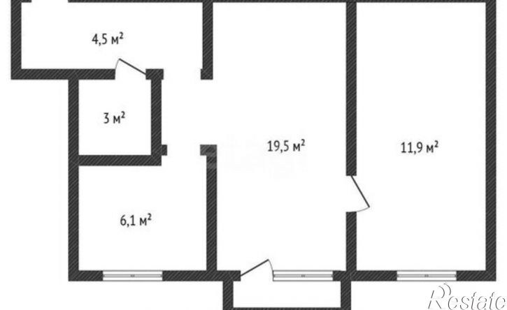 2-комн квартира ул Островского, 39,  д. 39