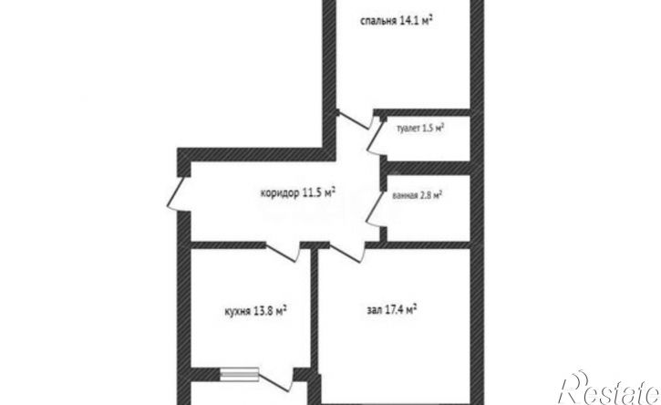 2-комн квартира улица Губкина, 23,  д. 23