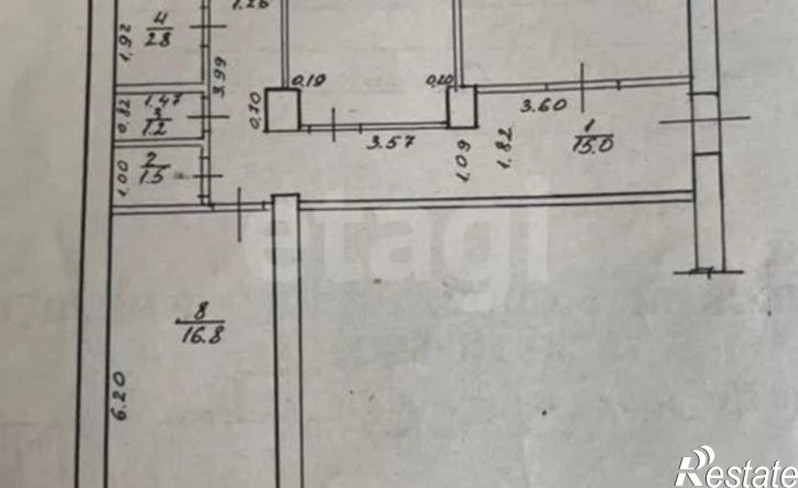 3-комн квартира ул Уфимская, 50/17,  д. 50/17