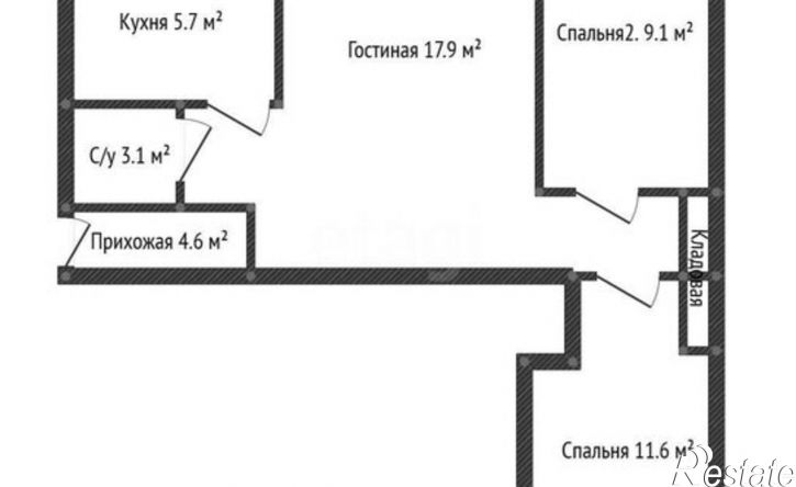 3-комн квартира ул Маркса, 20,  д. 20