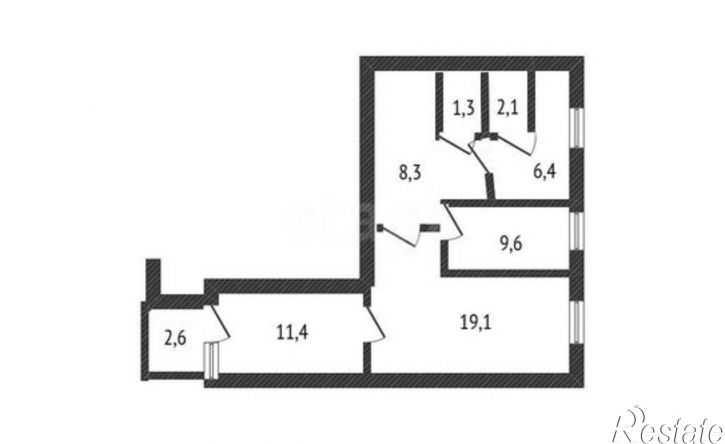 3-комн квартира ул Островского, 25а,  д. 25а
