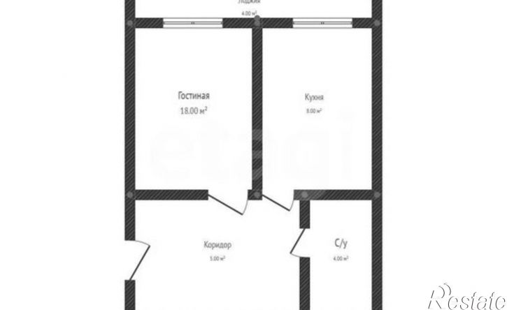 1-комн квартира ул Калинина, 90а,  д. 90а