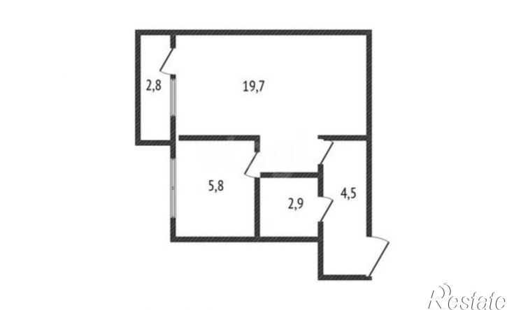 1-комн квартира пр-кт Нефтяников, 2,  д. 2