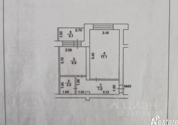 1-комн квартира ул Ленинградская, 95,  д. 95