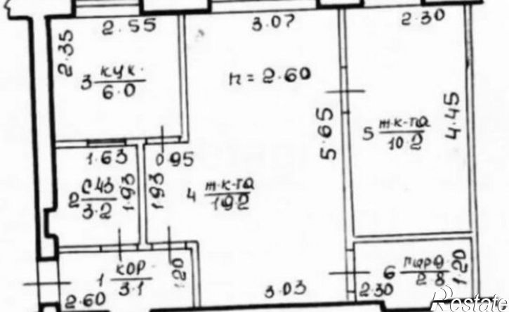 2-комн квартира пр-кт Нефтяников, 5,  д. 5