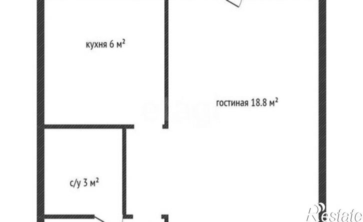 1-комн квартира пр-кт Нефтяников, 19,  д. 19